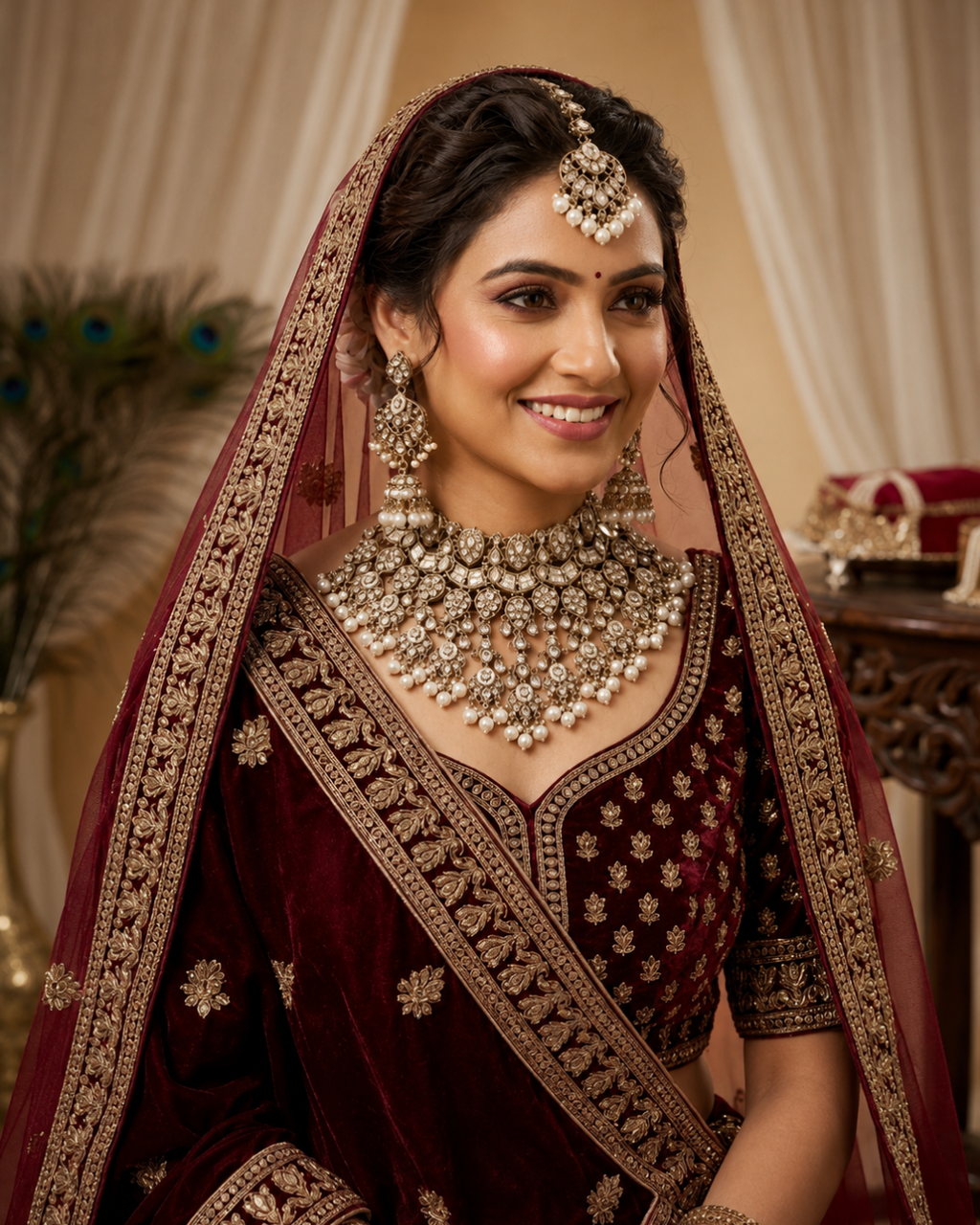 Rajsi Pearl Choker Set