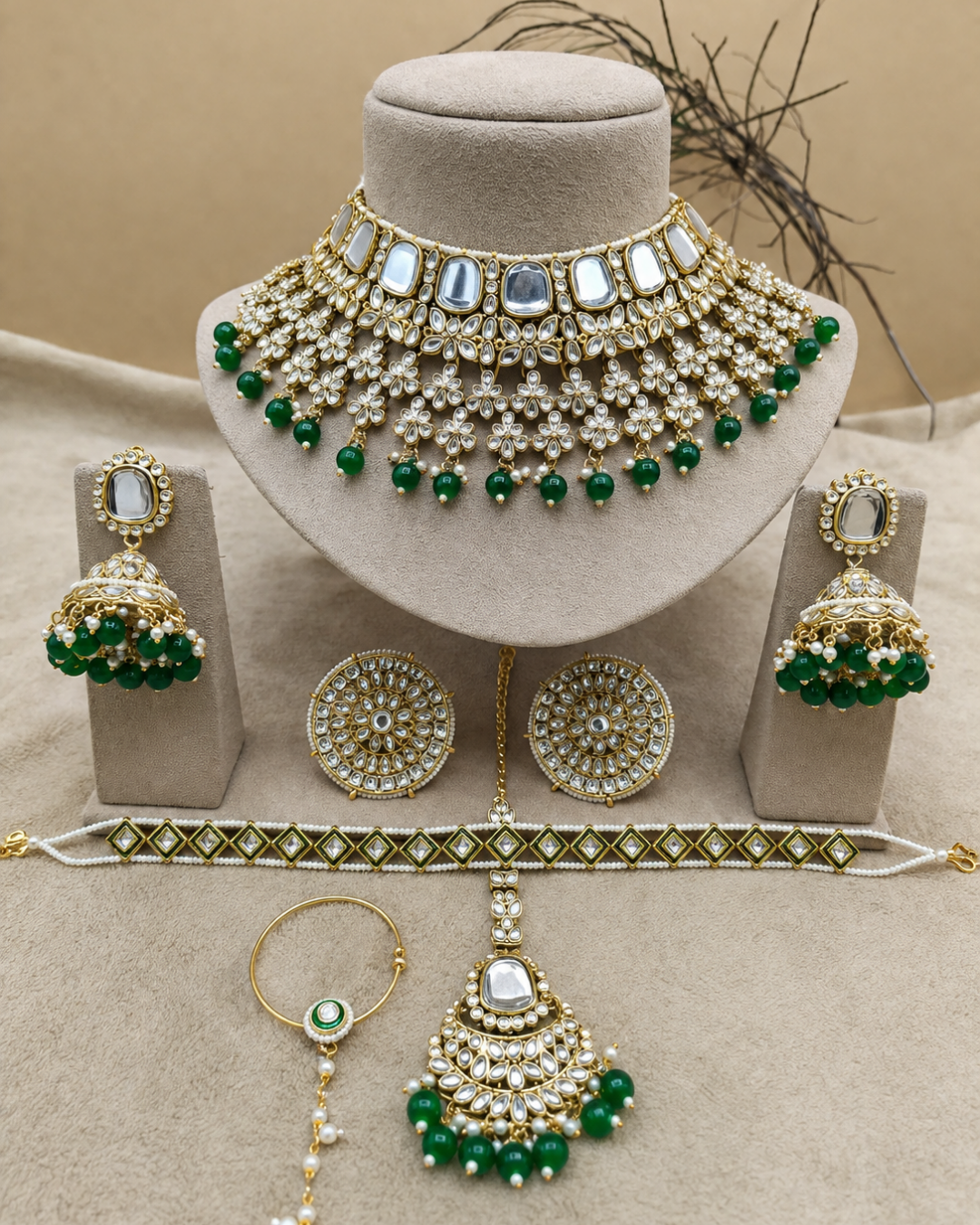 Royal Polki Bridal Set