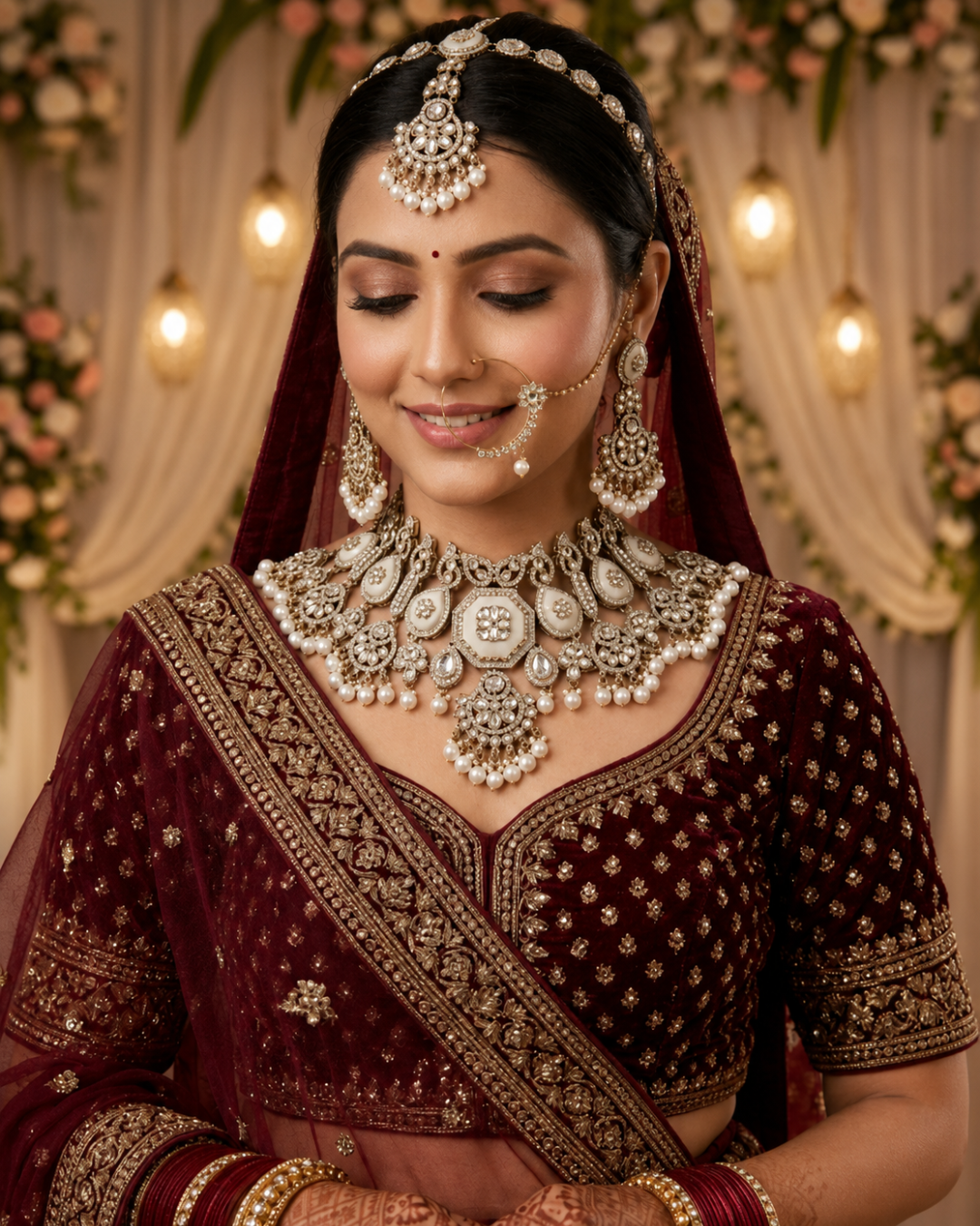 Victorian Kundan Bridal