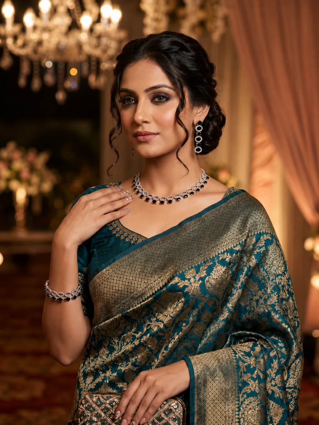 Diamond Halo Set