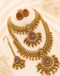 Peacock Temple Jewelry Set