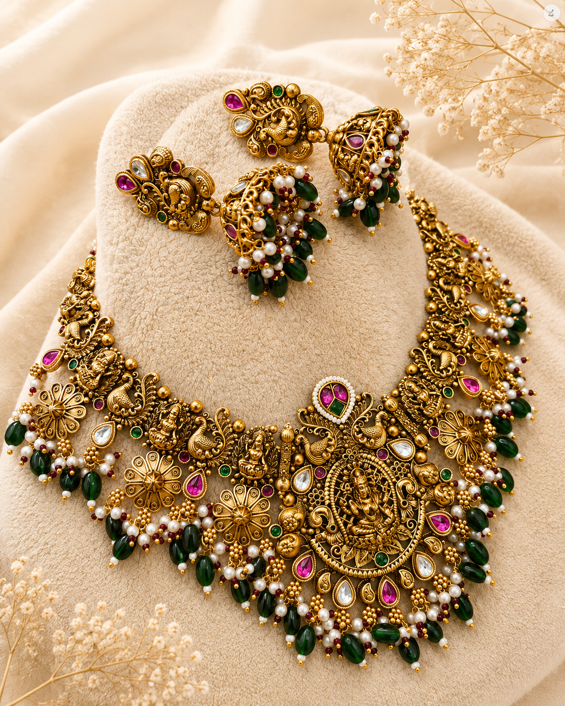 Goddess asmani Choker Set