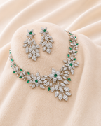 Emerald Vine Luxury Necklace Set