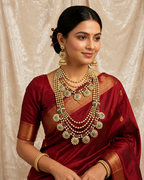 Traditional Gold Beads Haram Set