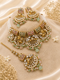 Pastel Heritage Kundan Set