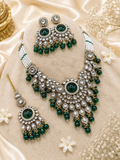 Emerald Royale Pearl Kundan Set