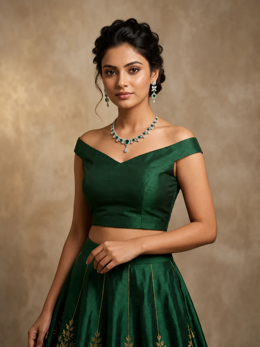 Emerald Bloom Set