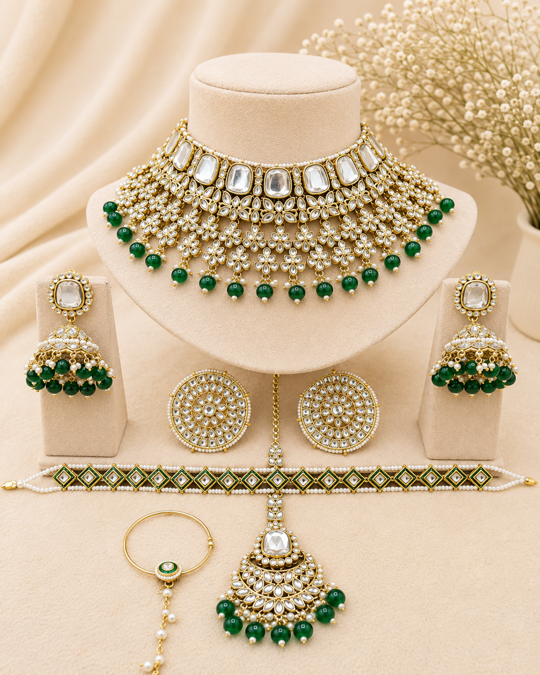 Royal Polki Bridal Set