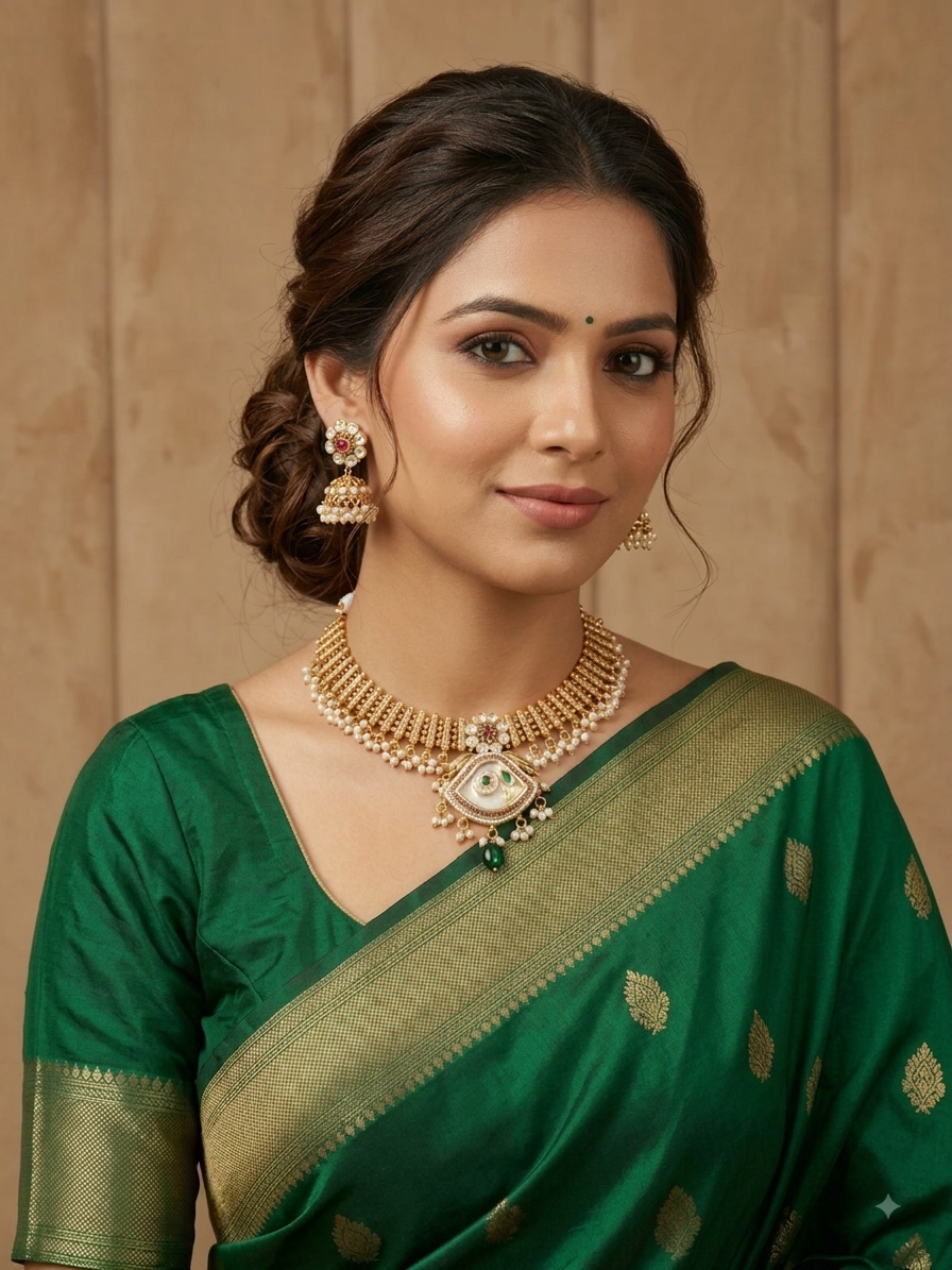 Golden Gem Pearl Set