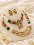 Royal Pearl Stone Necklace