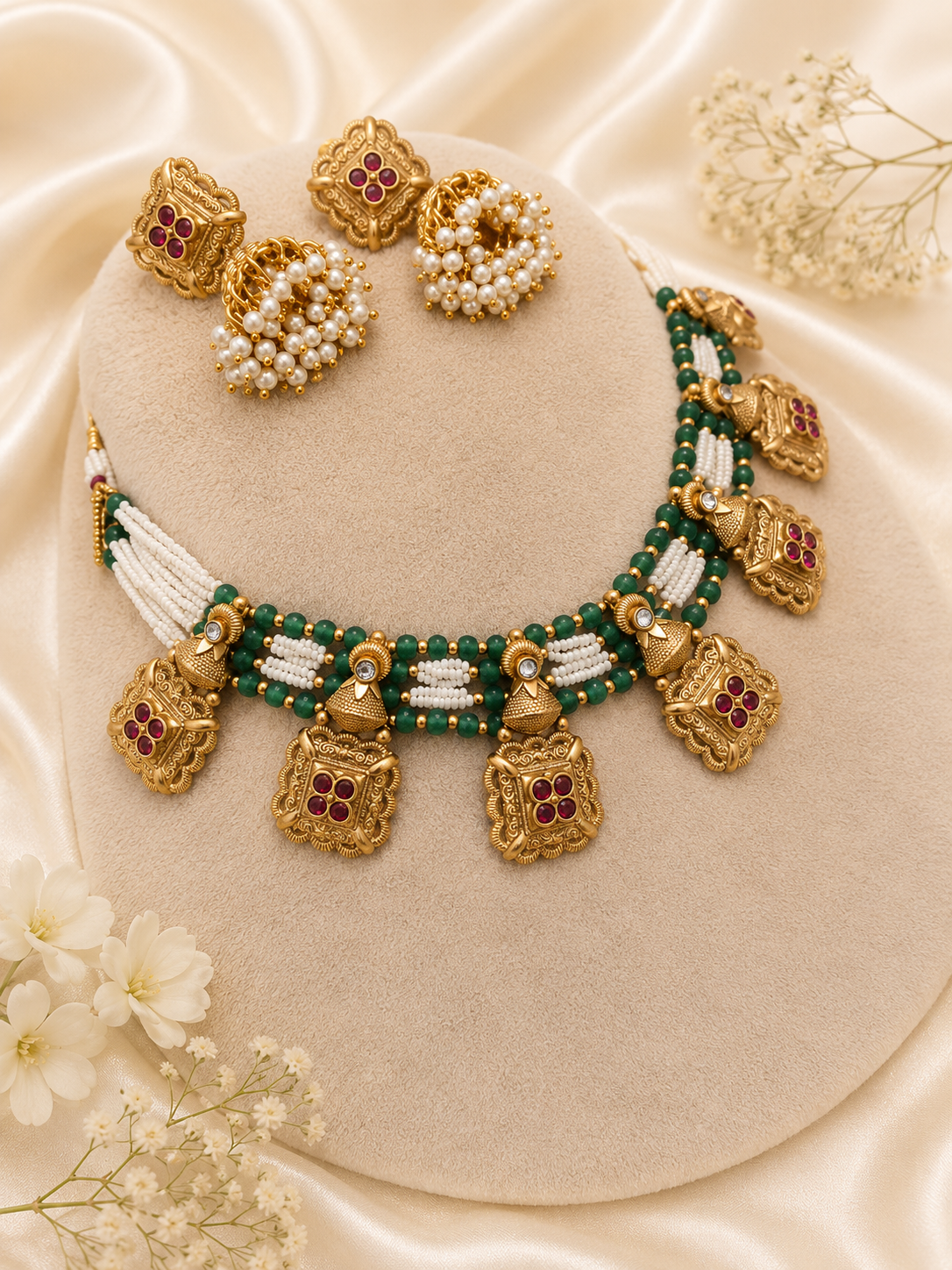 Regal Crystal Stone Set