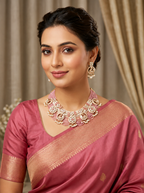 Regal Stone Pearl Necklace