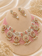 Regal Stone Pearl Necklace