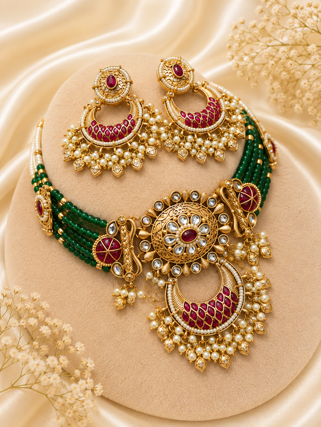 Royal Champagne Gem Set