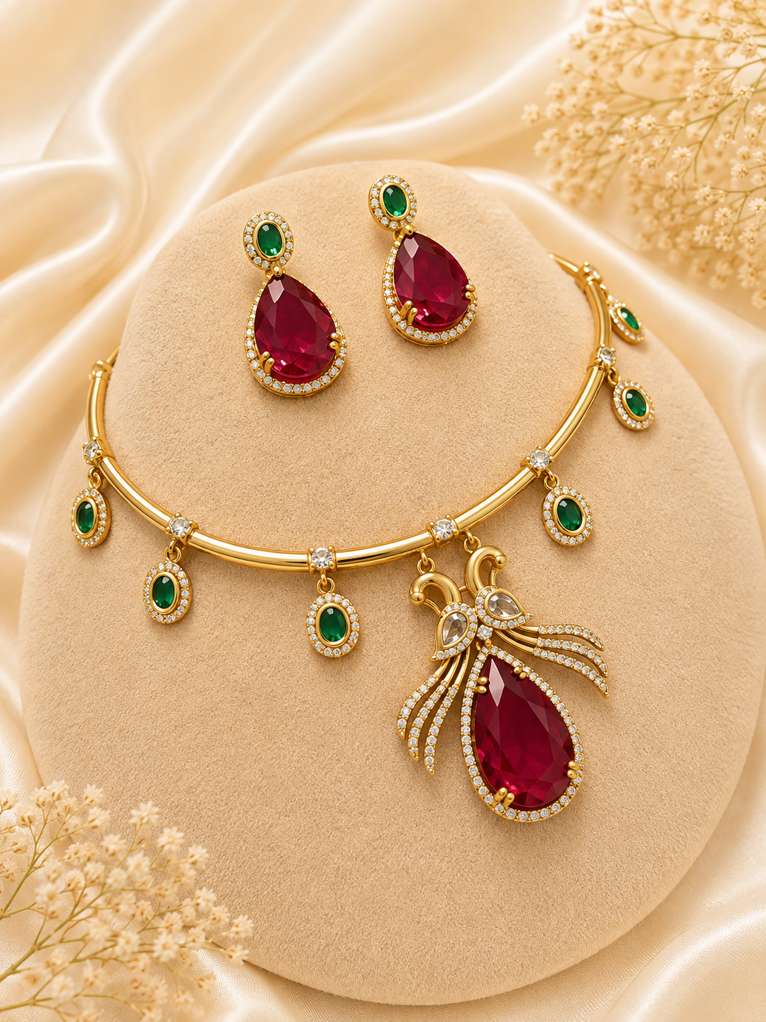 Heritage Stone Necklace Set