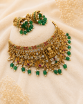 Emerald Asmani Heritage Choker Set
