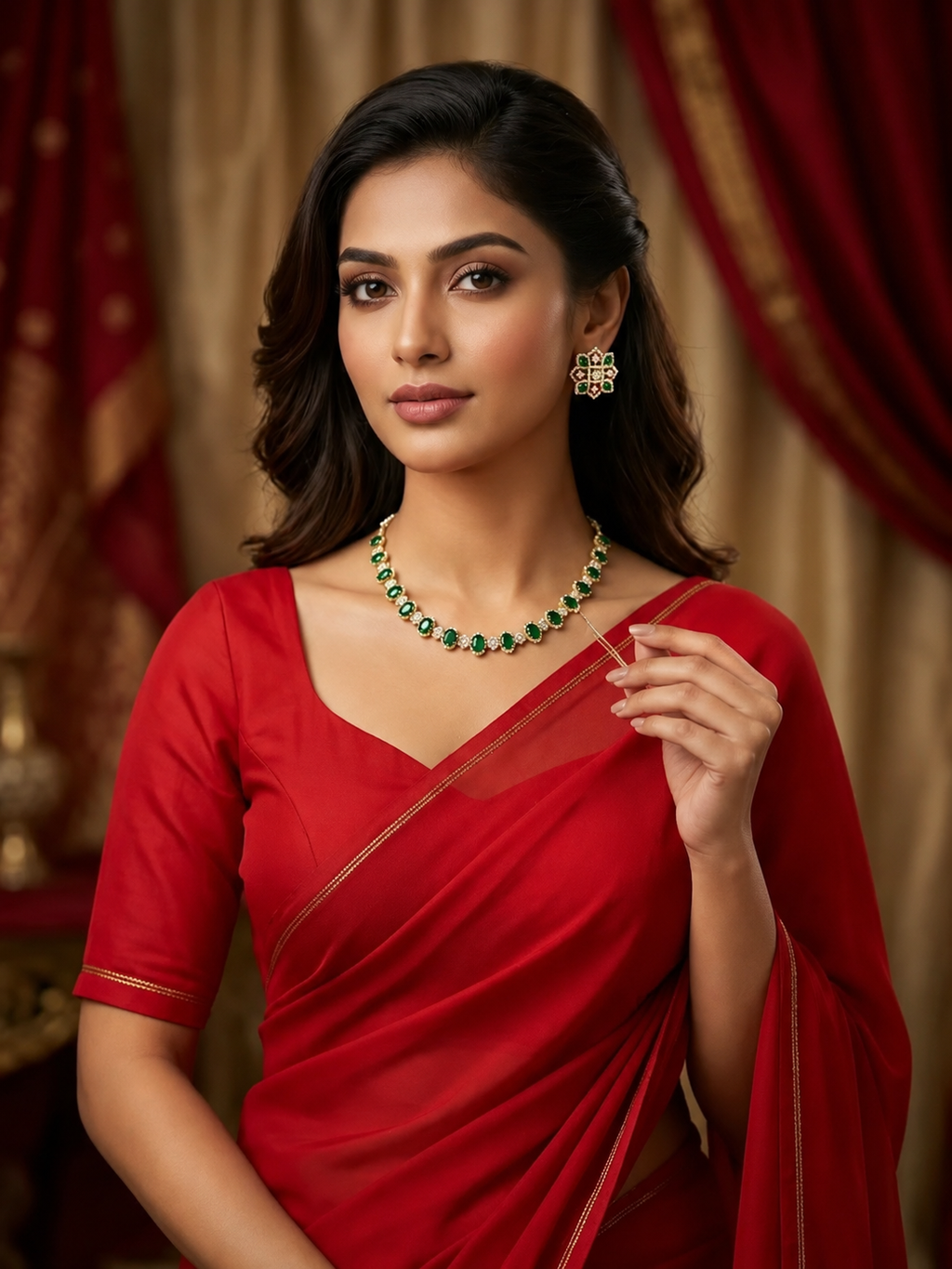 Emerald Blossom Royale Set