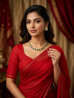 Emerald Blossom Royale Set