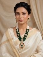 Royal Pearl Gem Set