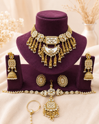 White Kundan Bridal Choker Set