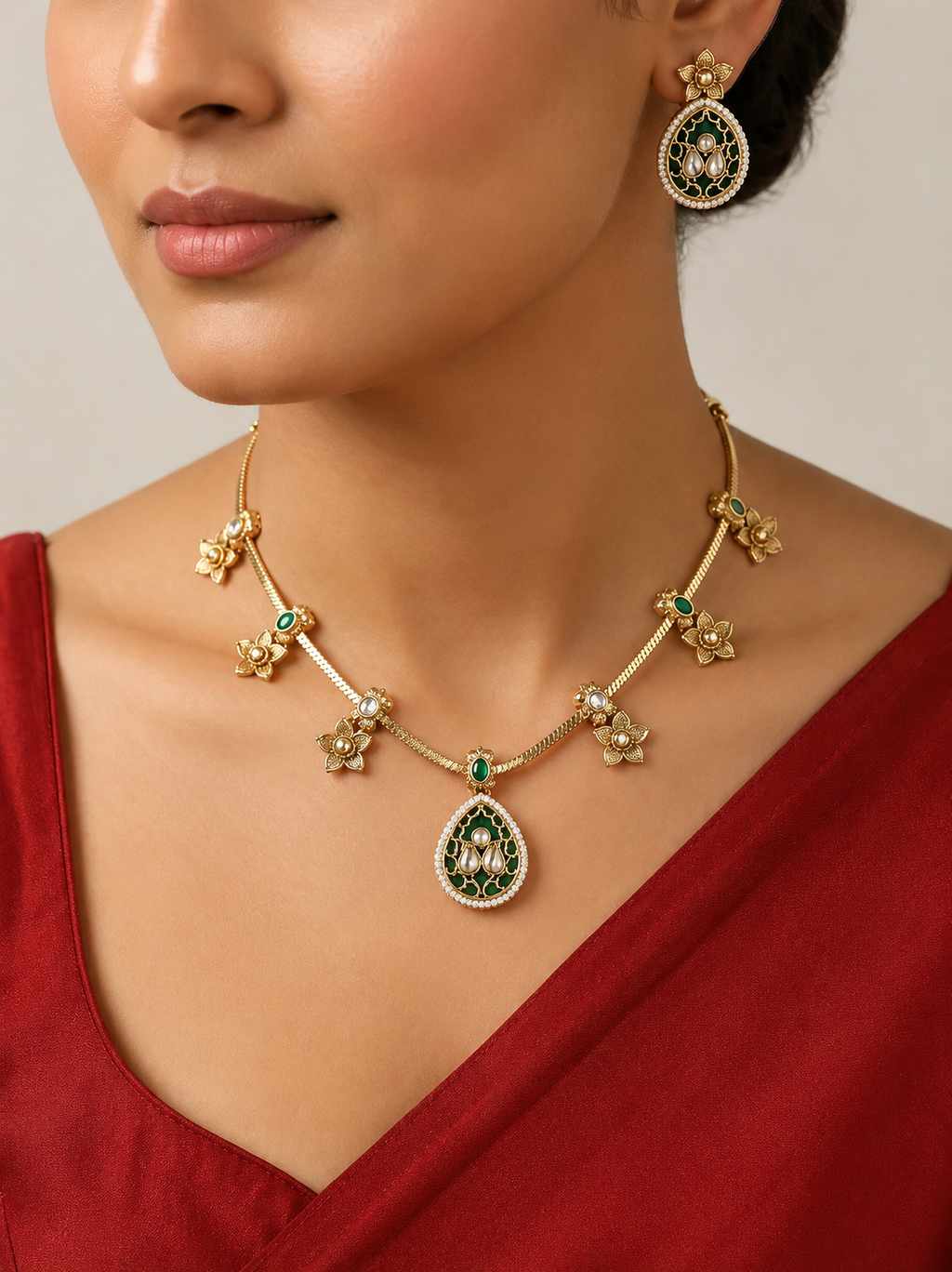 Aaradhya Stone Set