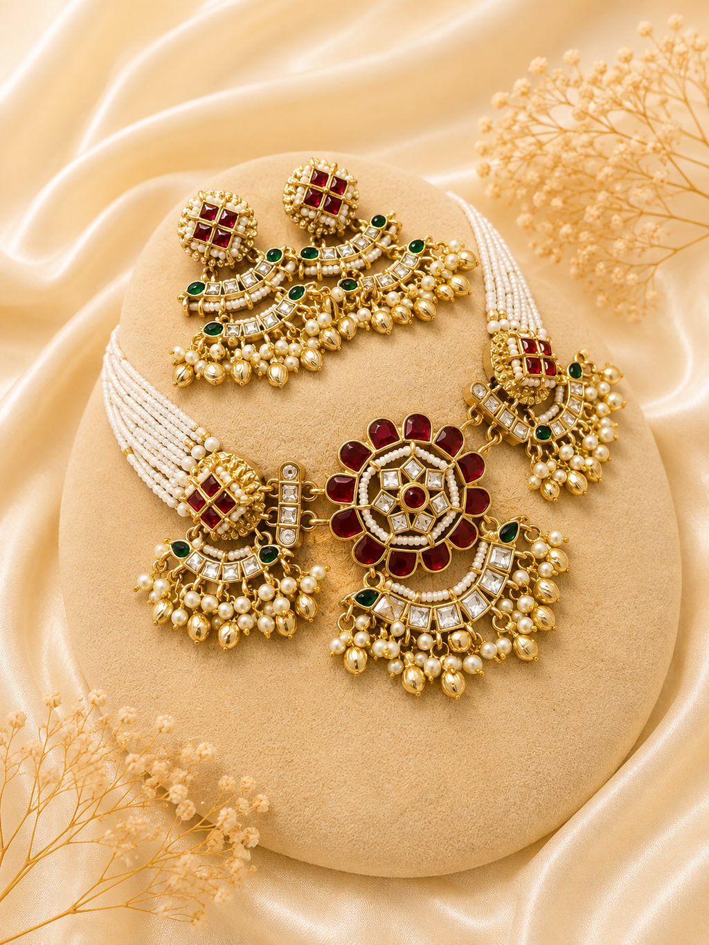Regal Pearl Stone Set