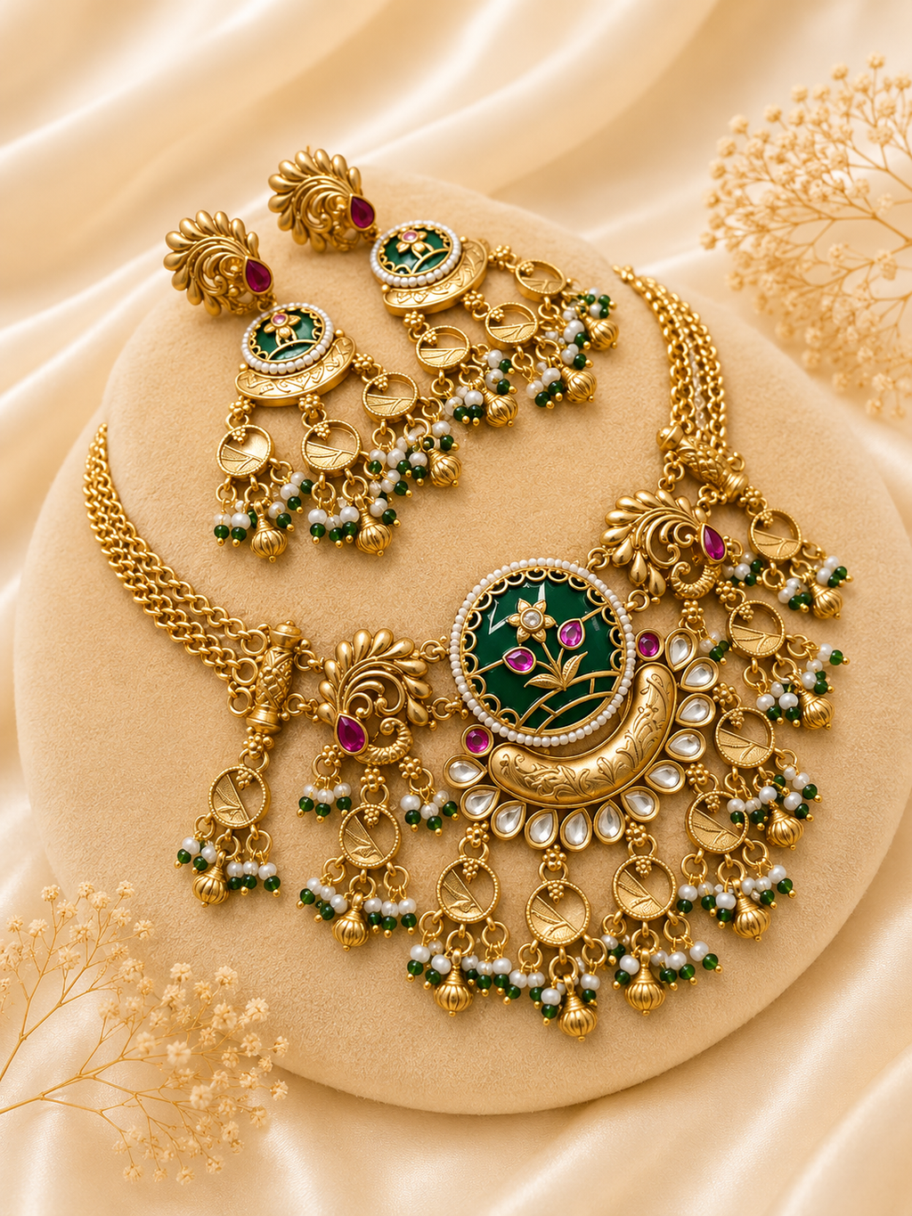 Heritage Pearl Necklace Set
