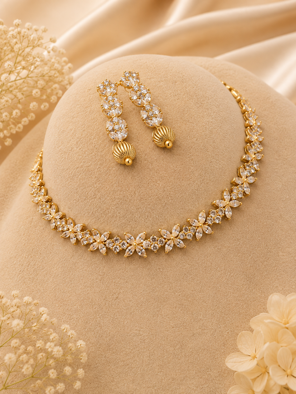 Radiant Gold Blossom Set