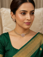 Ruby Floral Elegance Set