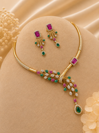 Ruby Emerald Bloom Set