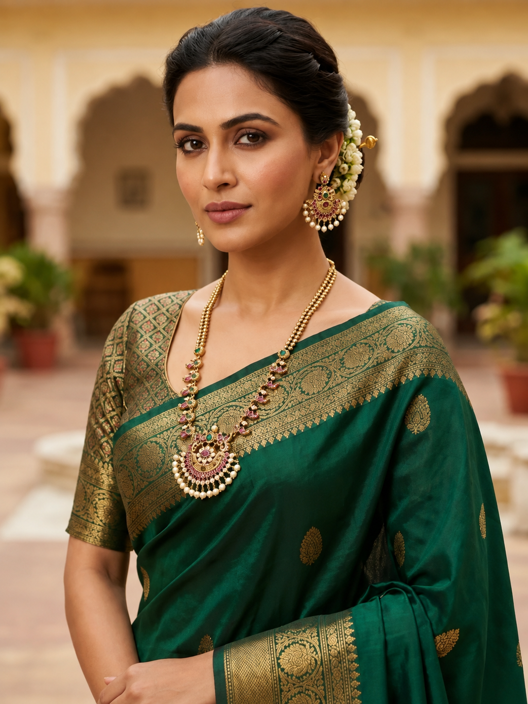 Royal Crystal Necklace Set