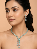 Azure Cascade Blossom Set