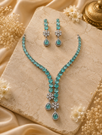 Azure Cascade Blossom Set