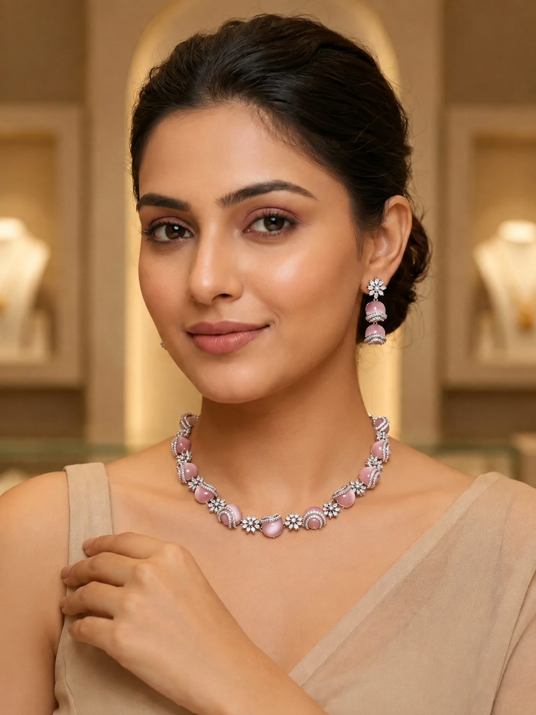 Blush Pink Cabochon Set