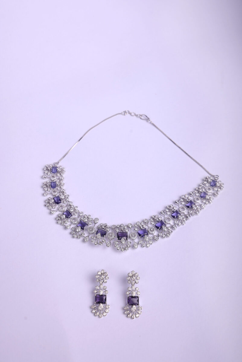 Violet Diamond Cluster