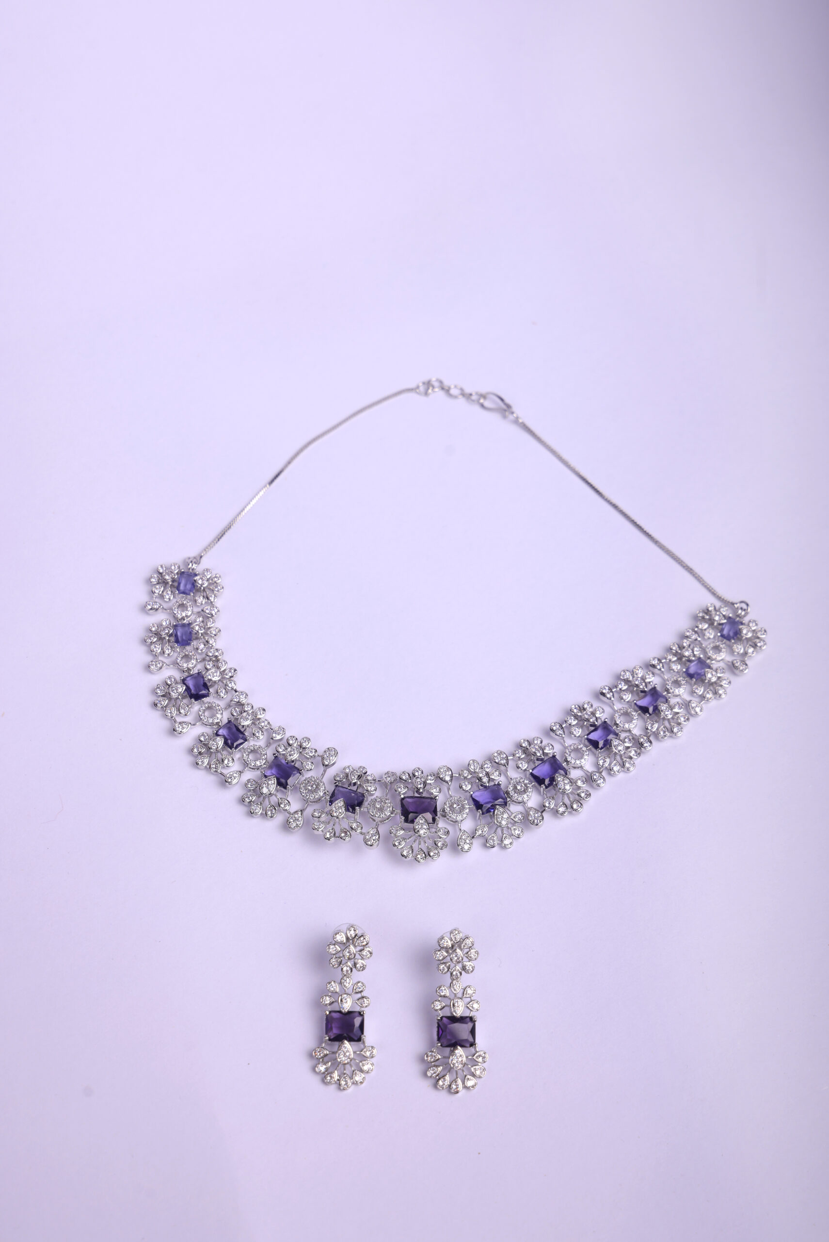 Violet Diamond Cluster